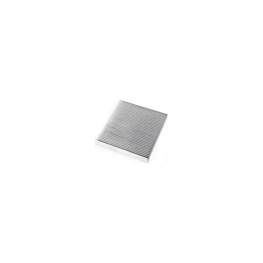9Cm X 9Cm X 1.5Cm Alüminyum Metal Soğutucu Blok Radyatör Amfi Led Entegre Transistor Vga Ram Cpu