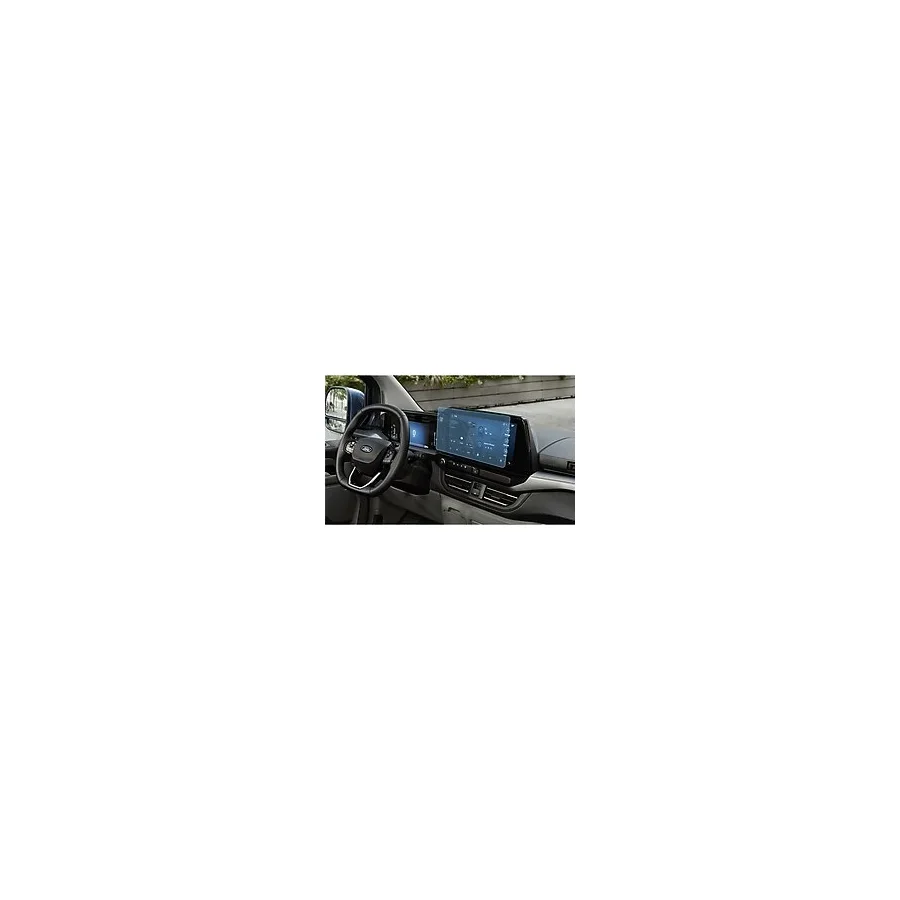 9h nano Ford Transit Custom 13 inç Multimedya ve 8inç Dijital Gösterge Ekran Koruyucuları 2'li Set