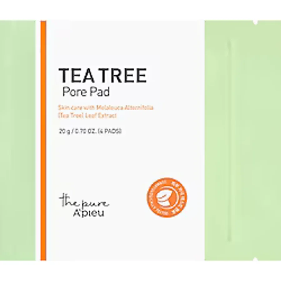A 'pıeu The Pure Tea Tree Pore Gözenek Bakımı Yüz Temizleme Pedi