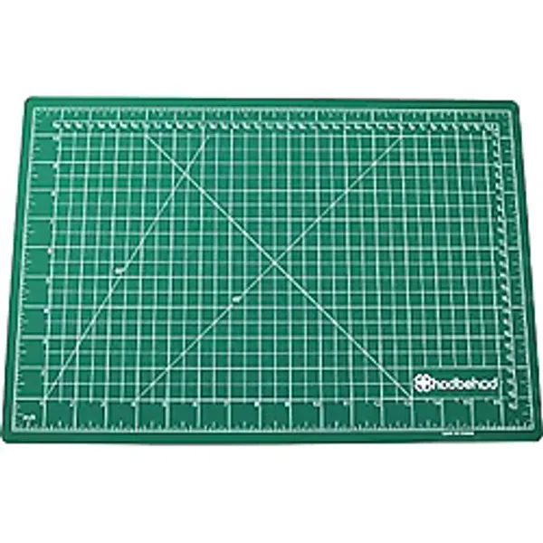 A1 Büyük Boy Siyah Çift Taraflı Kesim Tablası Cutting Mat Kesim Matı 60 x 90 cm (YEŞİL)