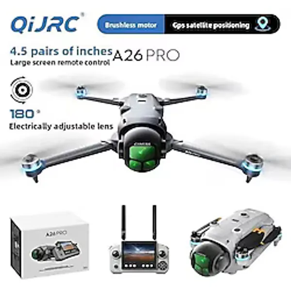 A26 Pro R26 Max Drone - Siyah