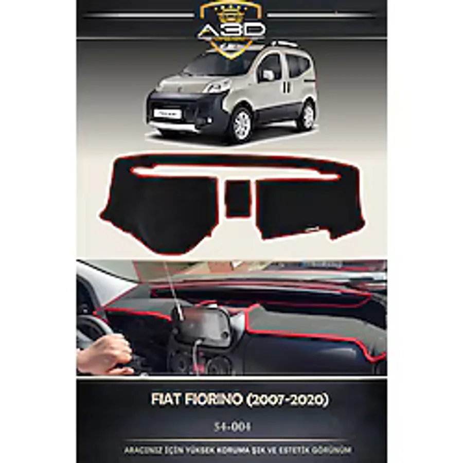 A3D TORPİDO KORUMA Fiat FİORİNO (2007- 2024) Torpido Korumasi Koruyucu Kilifi Halisi Örtü Gögüs Panel