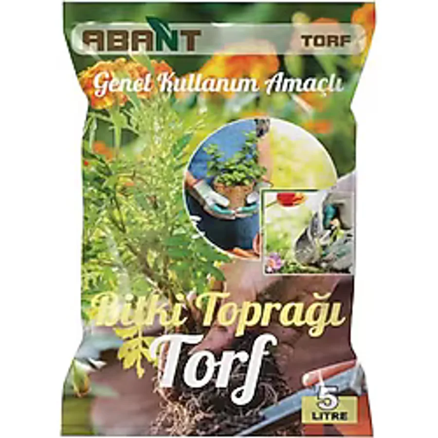 Abant 28x37 cm 5 Lt Çiçek Toprağı Torf