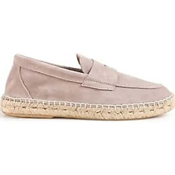 Abarca Bej Erkek Deri Espadril MOCASIN