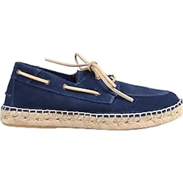 Abarca Lacivert Erkek Deri Espadril NAUTICO
