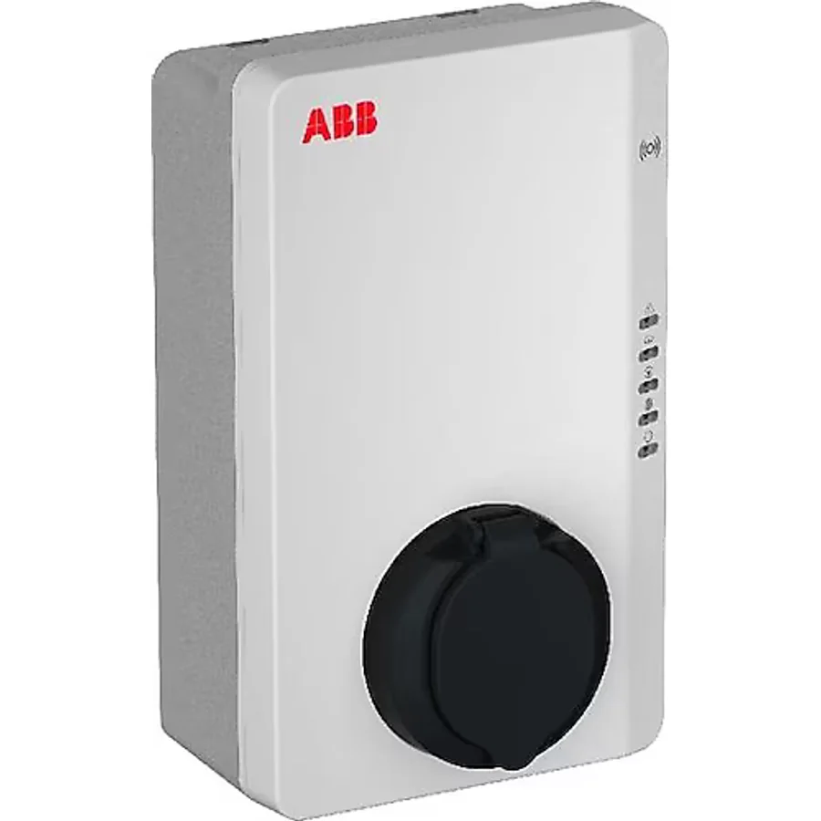 ABB Terra AC 22 kW Duvar Tipi Soketli Elektrikli Araç Şarj İstasyonu