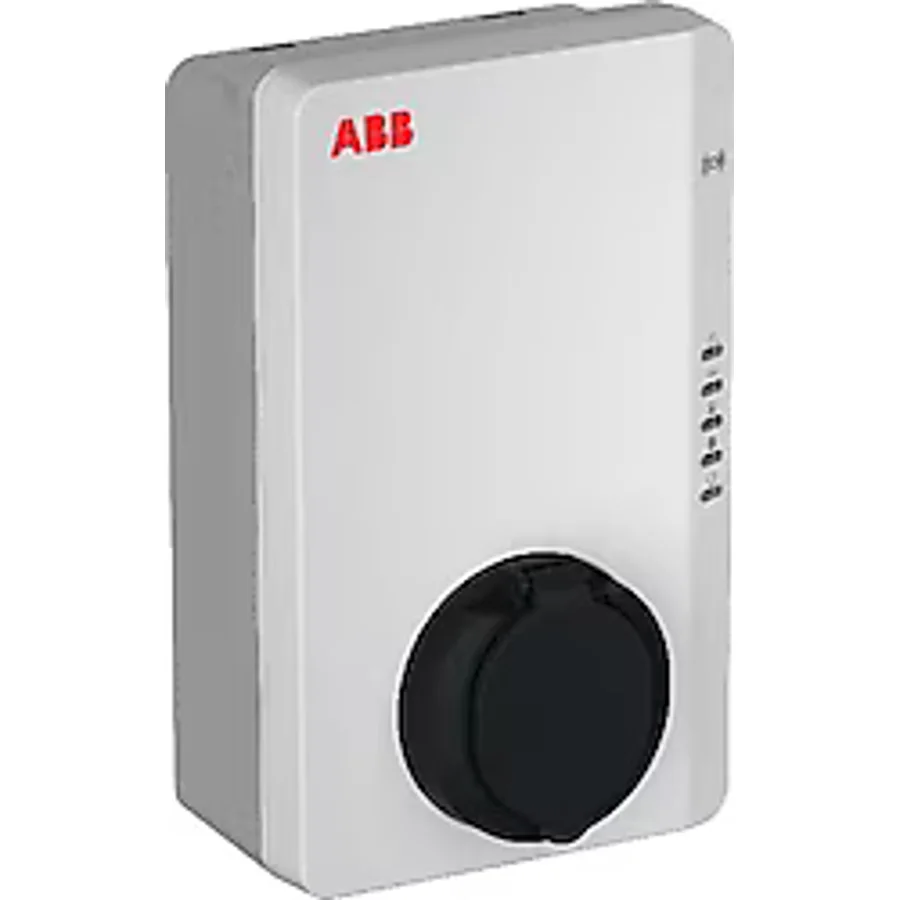 ABB Terra AC 22 kW Duvar Tipi Soketli Elektrikli Araç Şarj İstasyonu
