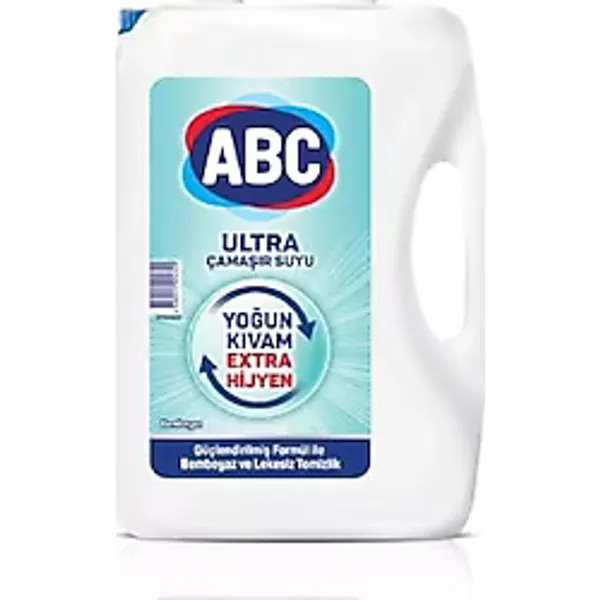 ABC DETERJAN Ultra Çamaşır Suyu Bembeyaz 3,25 L