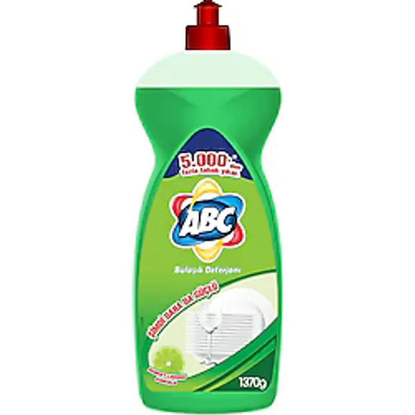 ABC Misket Limon Kokulu 1370 gr Sıvı Bulaşık Deterjanı