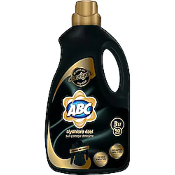ABC Siyahlara Özel Sıvı Deterjan 50 Yıkama 3 lt