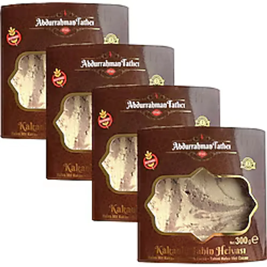 Abdurrahman Tatlıcı Kakaolu Tahin Helva 4 x 300 G
