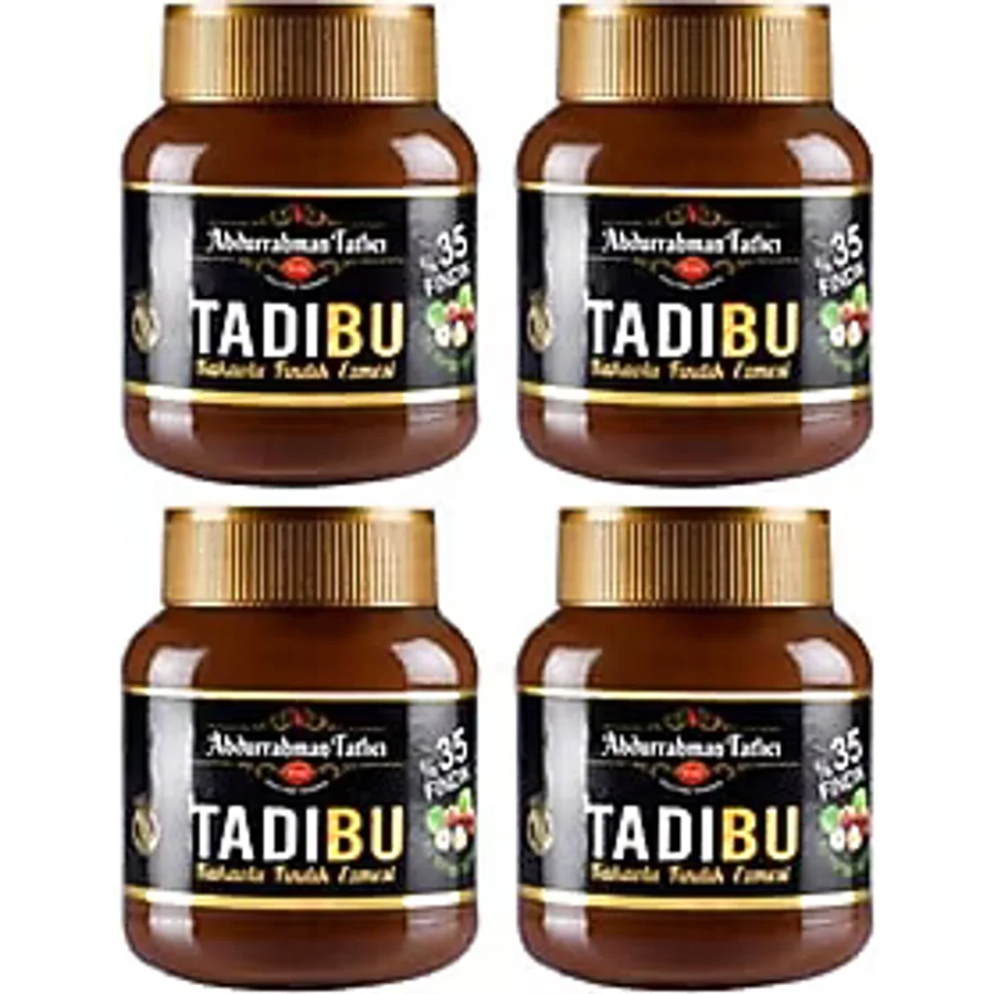 Abdurrahman Tatlıcı Tadıbu Kakaolu Fındık Ezmesi 330 gr 4'lü