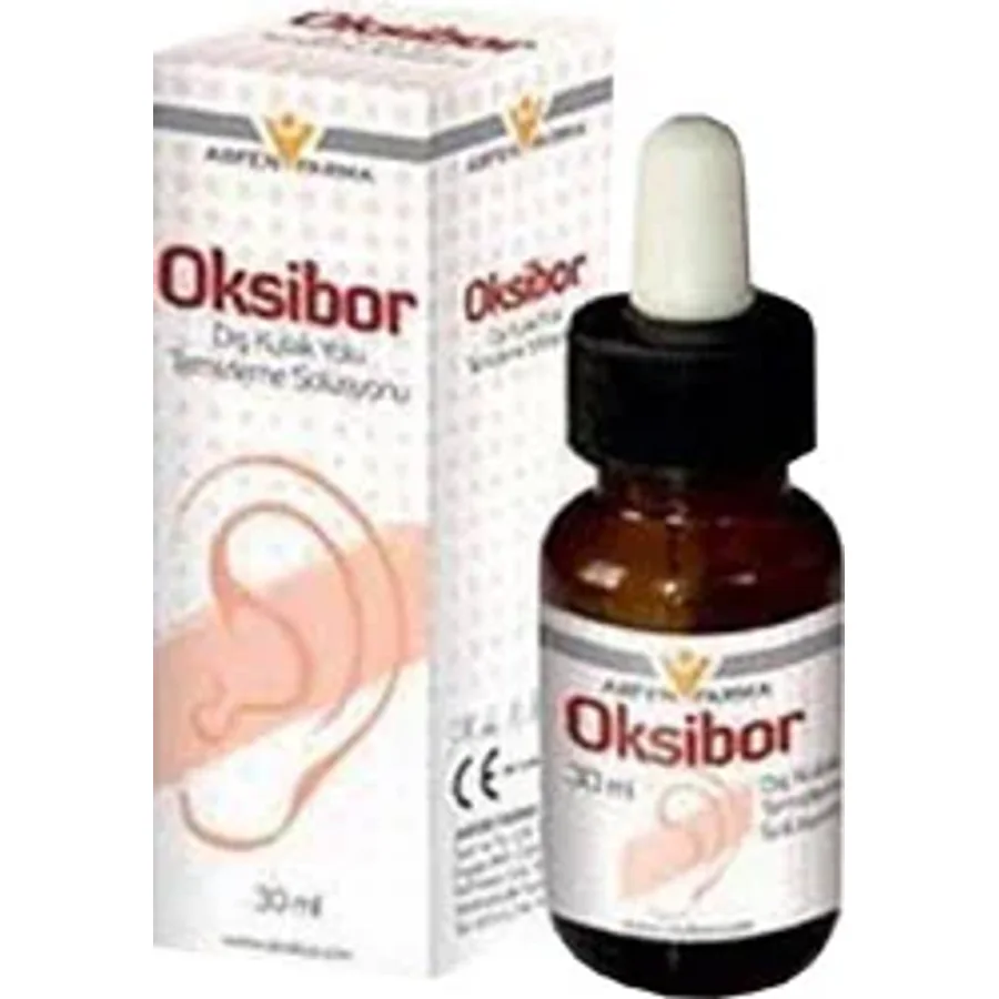 Abfen Oksibor Kulak Çevresi Dezenfekte Solüsyonu 30 ml