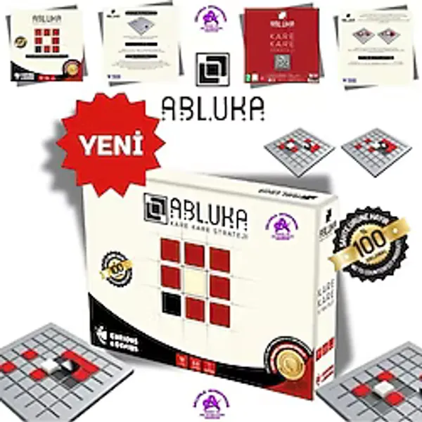 Abluka Kutu Oyunu (Turnuva Oyunu) - Strateji, Heyecan ve Eğlencenin Birleştiği Kutu Oyunu - Ahşap