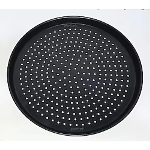 Abnturk 2 Adet Delikli Alüminyum 30 Cm Granit Pizza Tavası Yanmaz Yapışmaz En Iyi Pizza Pişirme Fırın Tepsisi