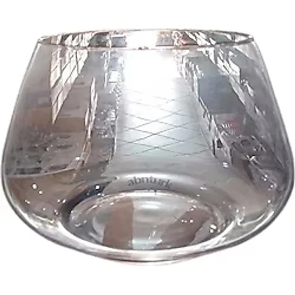 abnturk Büyük Boy Balık Akvaryumu Cam Fanus Vazo Olarak ideal Çap:25cm Yükseklik:19cm Ağız Genişliği:18cm