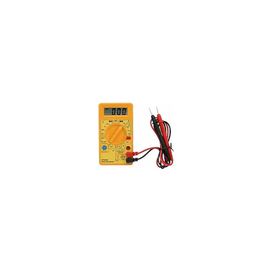 Abnturk Dijital Multimetre Voltmetre Ampermetre