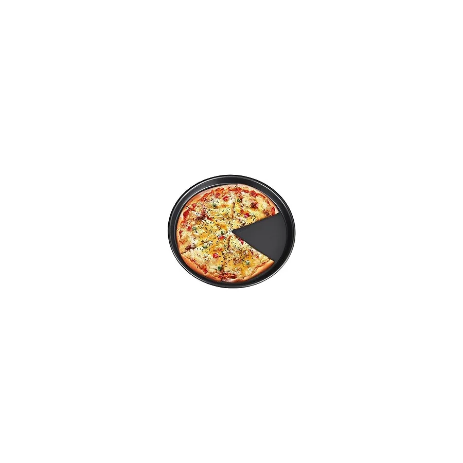 abnturk Greblon 28cm Teflon Pizza Tepsisi Yanmaz Yapıştırmaz En Sağlıklı Sığ Kenar Krep Pizza Pişirme Kalıbı