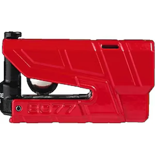 Abus 8077 Granit Detecto X-Plus Alarmlı Kırmızı Disk Kilidi