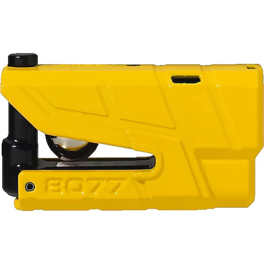 Abus 8077 Granit Detecto X-Plus Alarmlı Sarı Disk Kilidi