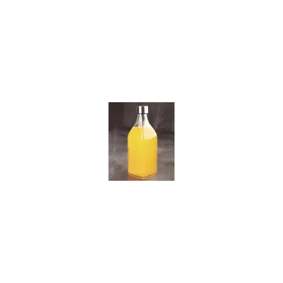 Acar Kare Cam Su Şişesi 1000 Ml