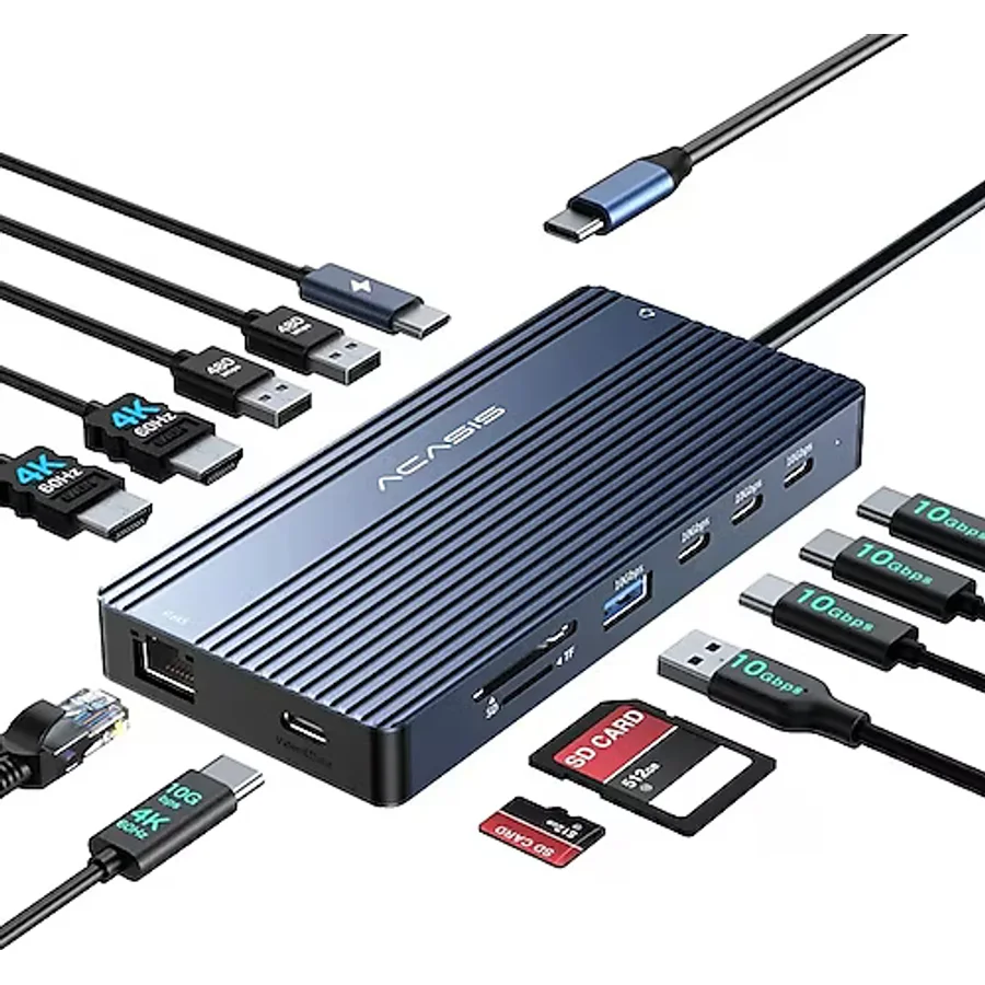 Acasis DS0203 Laptop Docking Station