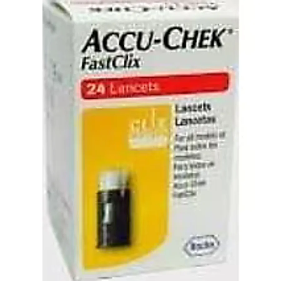 Accu-Chek Fastclix 24 Lancets
