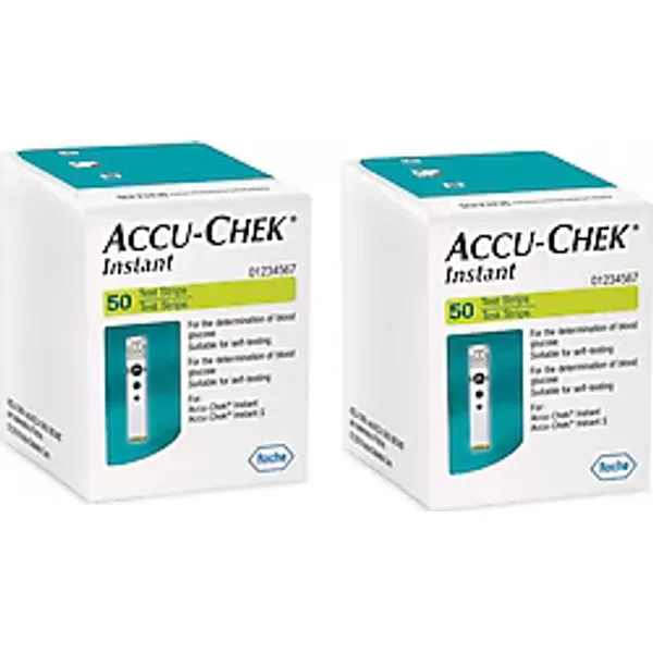 Accu-Chek Instant 50'li 2 Paket Şeker Ölçüm Çubuğu