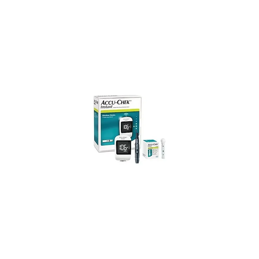 Accu-Chek Instant Şeker Ölçüm Cihazı + 50'li 1 Paket Şeker Ölçüm Stribi