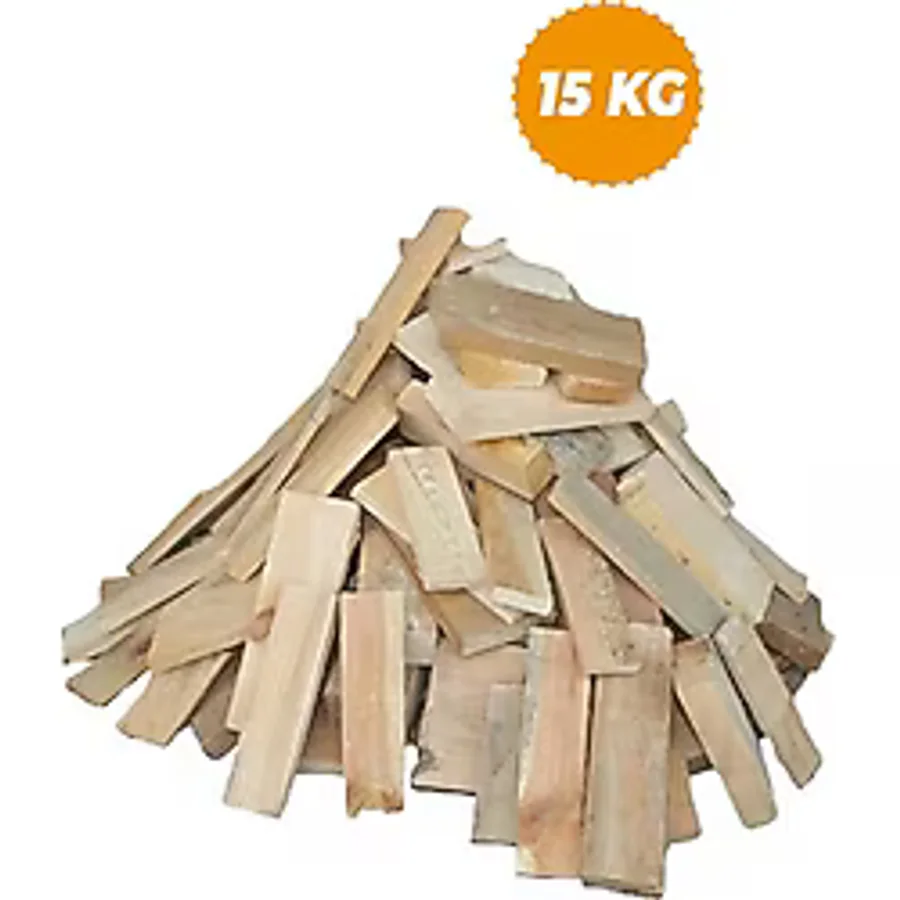 Acelebox Özel Parça Hazır Kuru Odun Semaver Soba Ve Mangal İçin 15 Kg