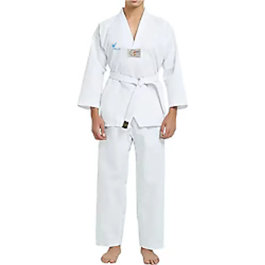 Acemi Beyaz Yaka Taekwondo Elbisesi Tekvando Elbisesi Dobok