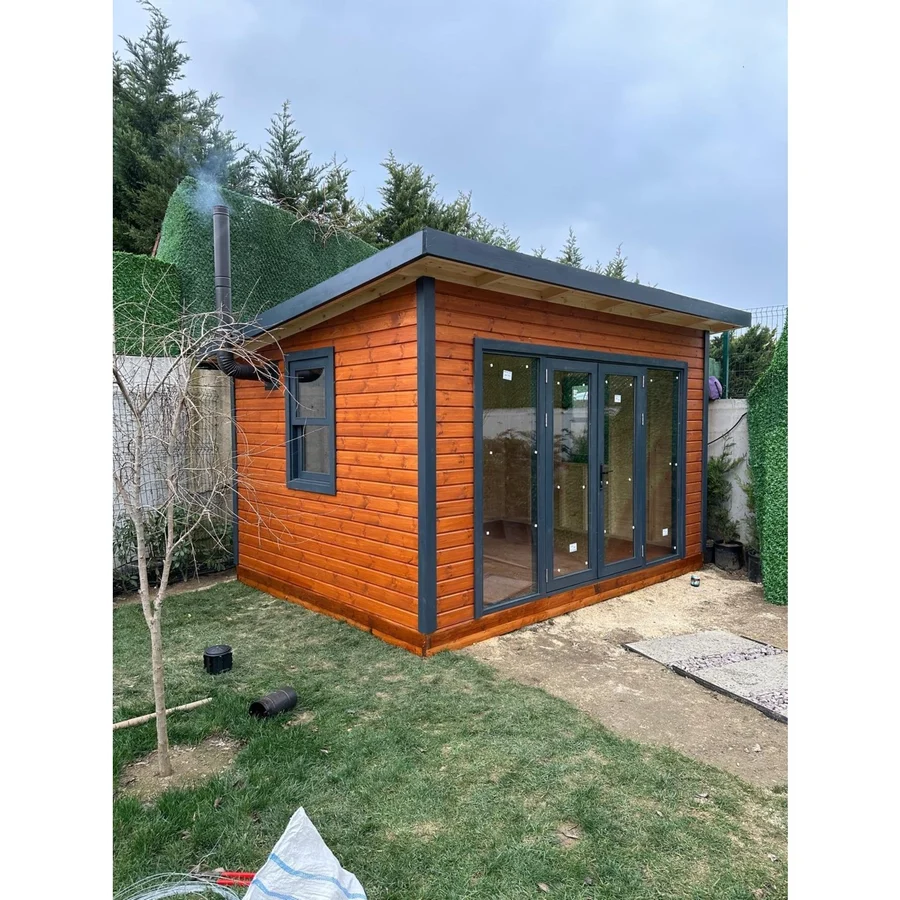 Açı Ahşap Ahşap Kış Bahçesi KB90001 (1+0) 3x4 Toplam 12METREKARE