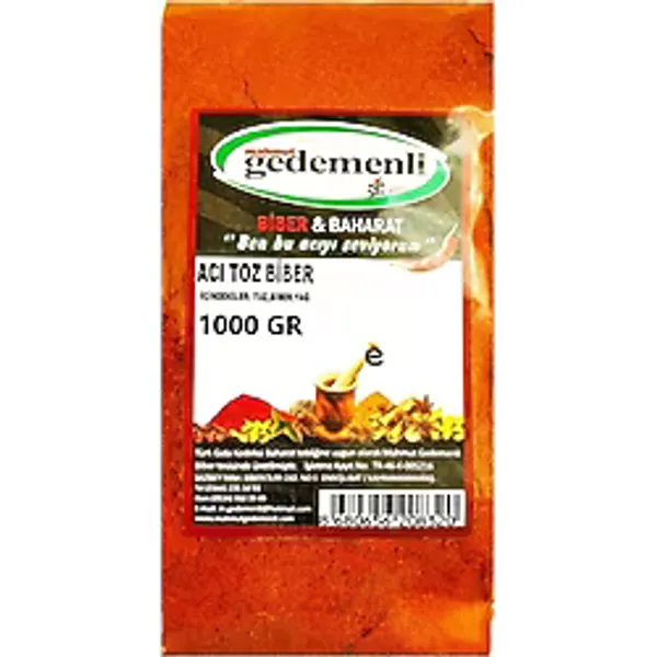 Acı Toz Biber 1 KG