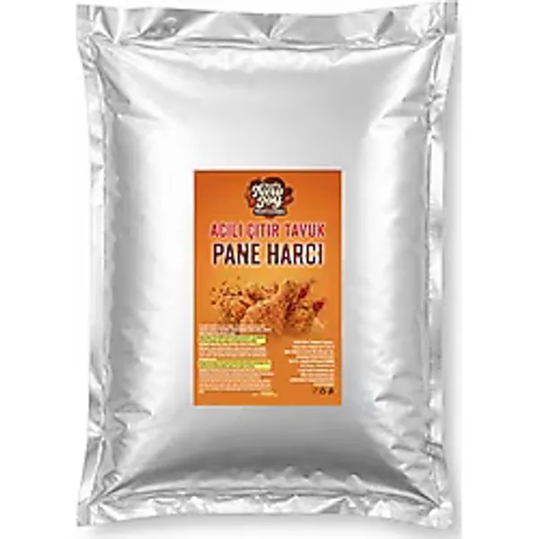 Acılı Çıtır Tavuk Pane Harcı 3000 Gr Acılı Kaplama Harcı