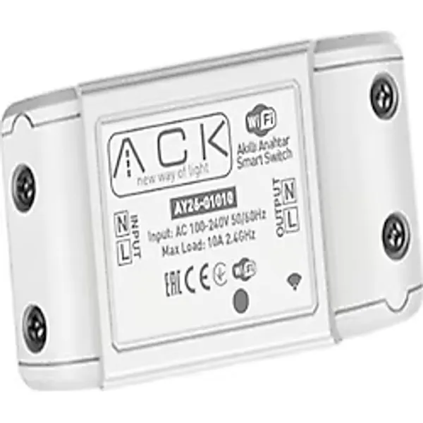 ACK Wi-Fi Akıllı Anahtar - Smart Switch - AY26-01010