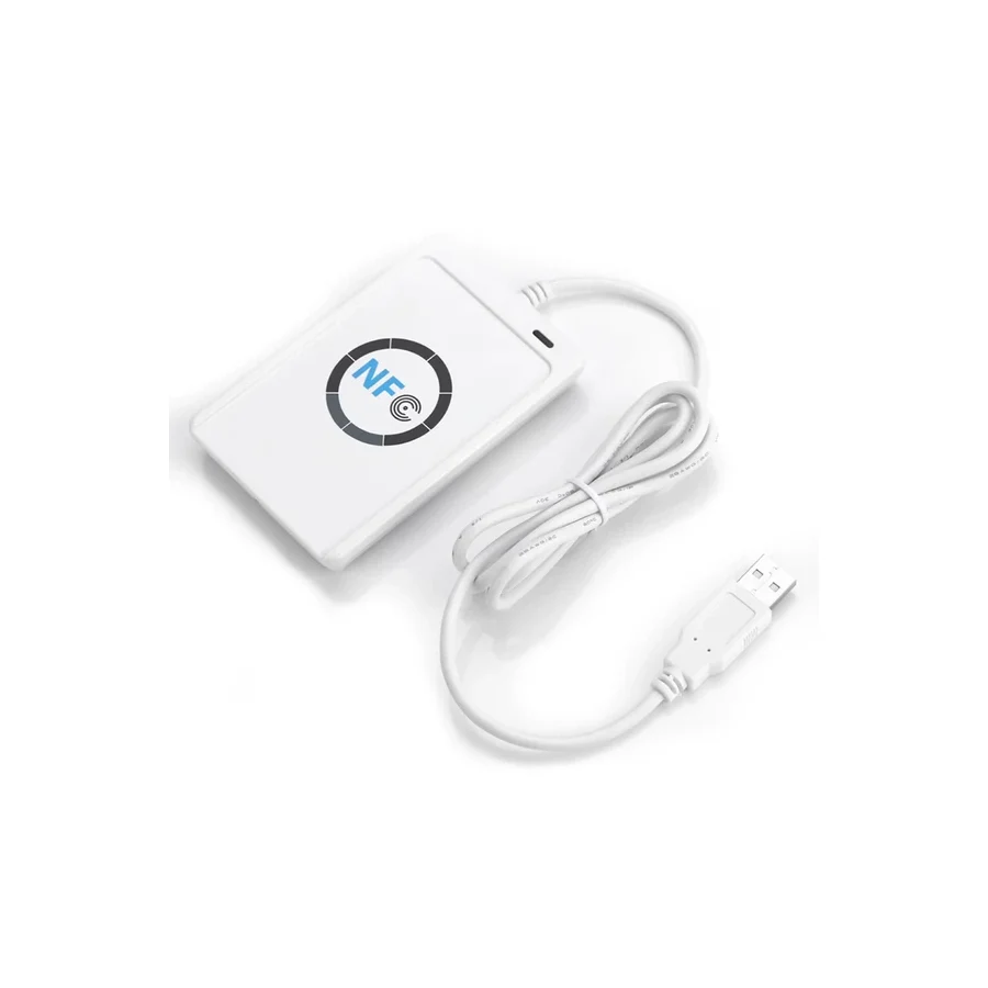 Acr122u 13.56Mhz Rfid Okuyucu Yazıcı Usb Kopyalayıcı Nfc Manyetik Kart Anahtarlık Etiket Okuyucu