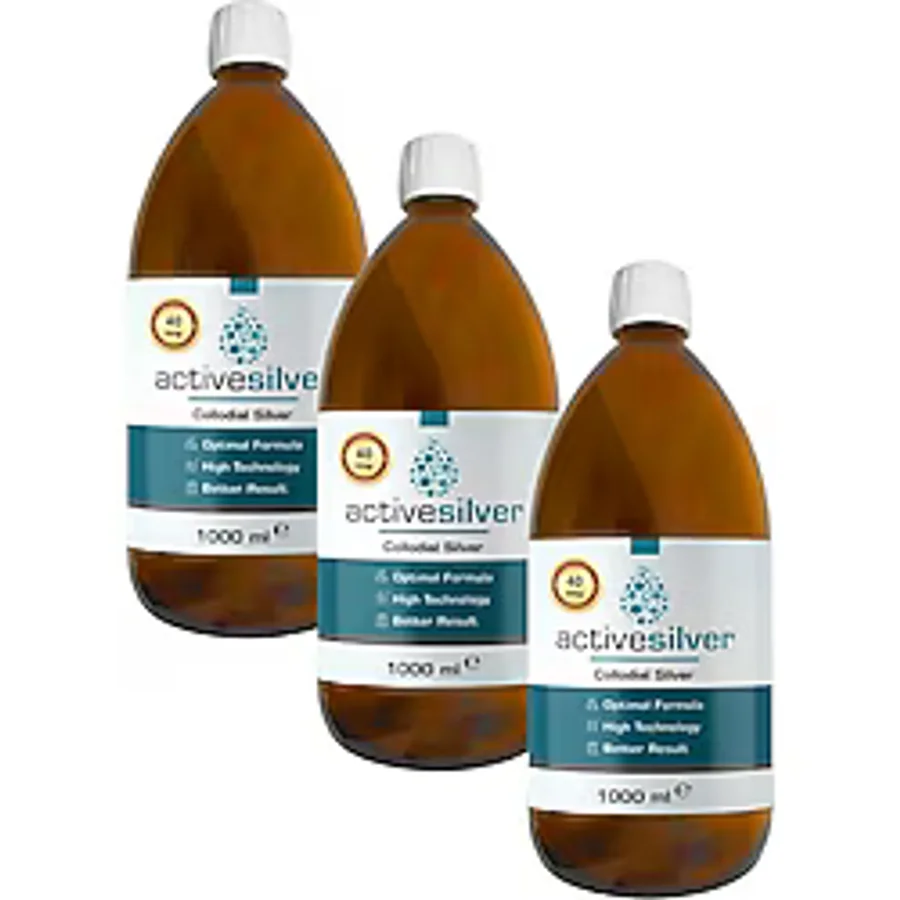 Active Essentials Active Silver Kolloidal Gümüş Suyu 40 Ppm 3'lü Avantaj Paket Sprey Şişeli - Mxeffct