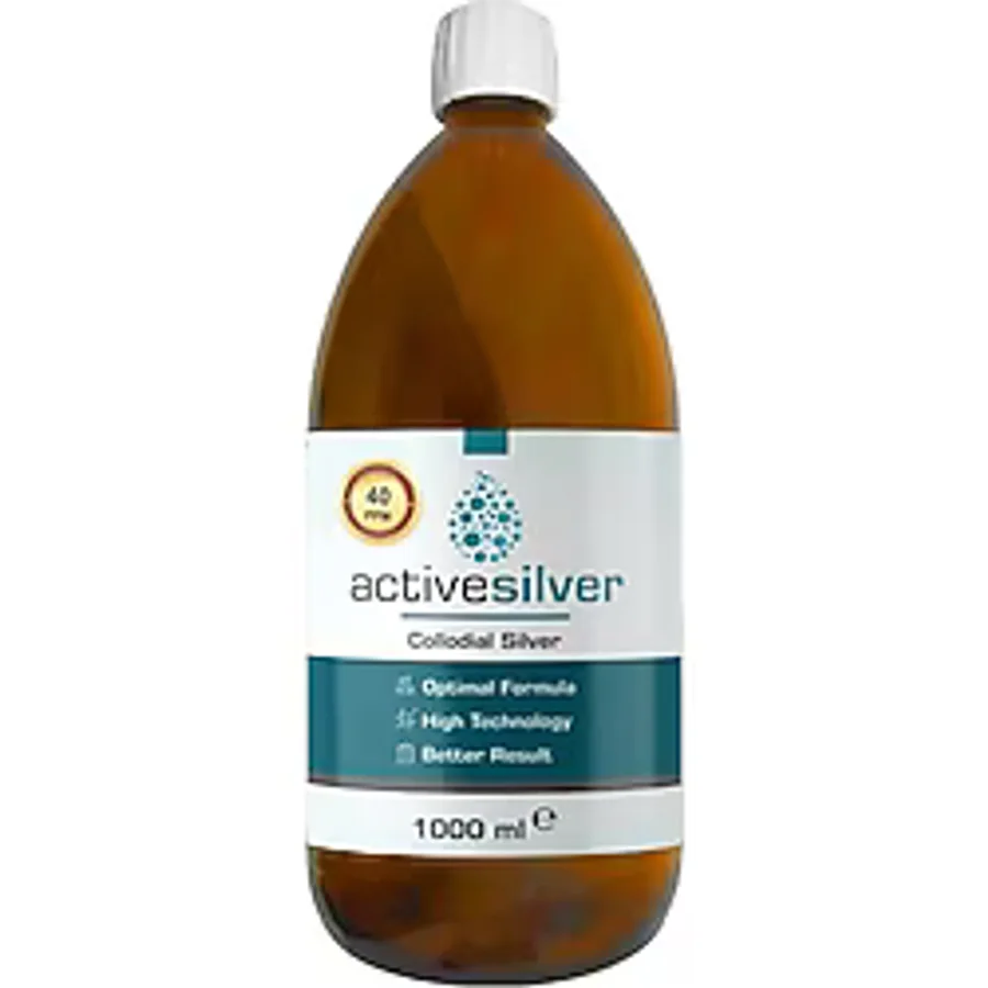 Active Silver Gümüş Suyu Kolloidal 40ppm 1000ML