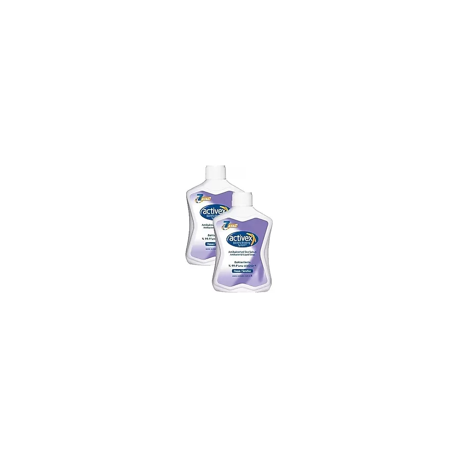 Activex Hassas Koruma Antibakteriyel Sıvı Sabun 300 ml 2'li