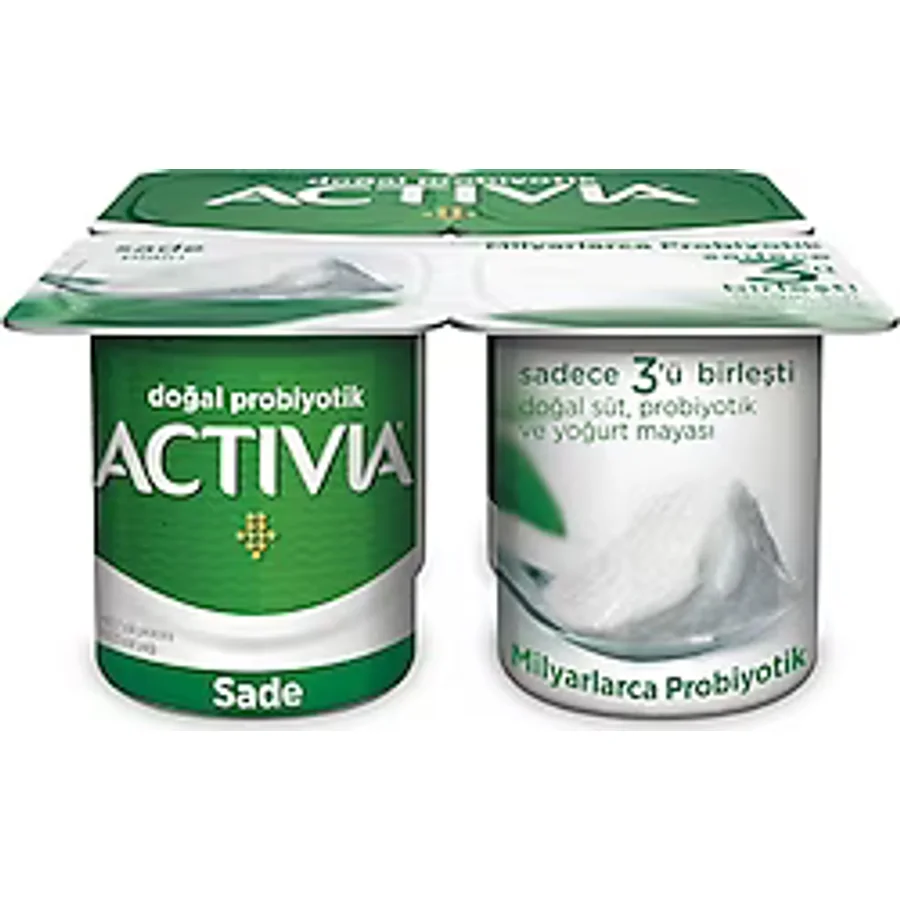 Activia Doğal Probiyotik Yoğurt 4x100 gr