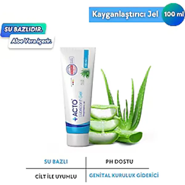 Acto Lubricant Kayganlaştırıcı Jel 100 ML