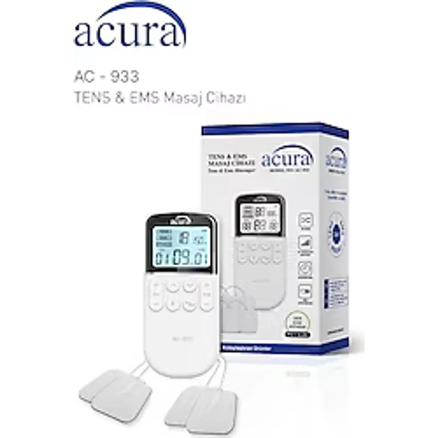 Acura AC-933 2 Kanallı Dijital Tens Cihazı