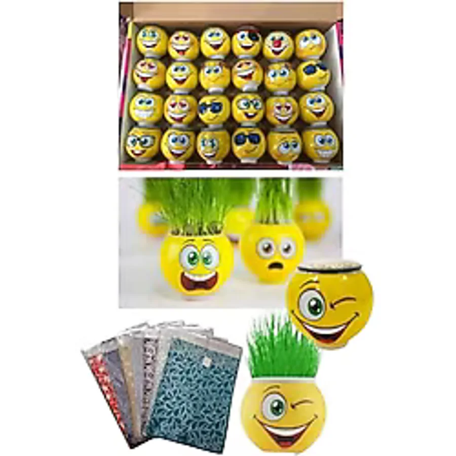 Adam Çim 10 Adet Doğum Günü Hediye Paketi Ile Birlikte Okul Öncesi Kreş Aktivite Etkinlikler Emoji