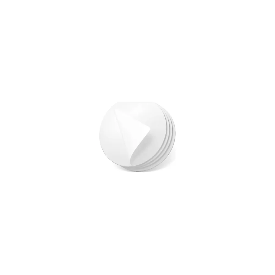 ADAPTOLL 4 Adet Kendinden Yapışkanlı Pleksi Ayna Levha, Kırılmaz Akrilik Duvar Aynası, Dekoratif ve Modern Yapıştırmalı Panel, Hafif Parlak Pleksi Duvar Dekoru, Ev ve Ofis (4, Silver, Yuvarlak 10x10)