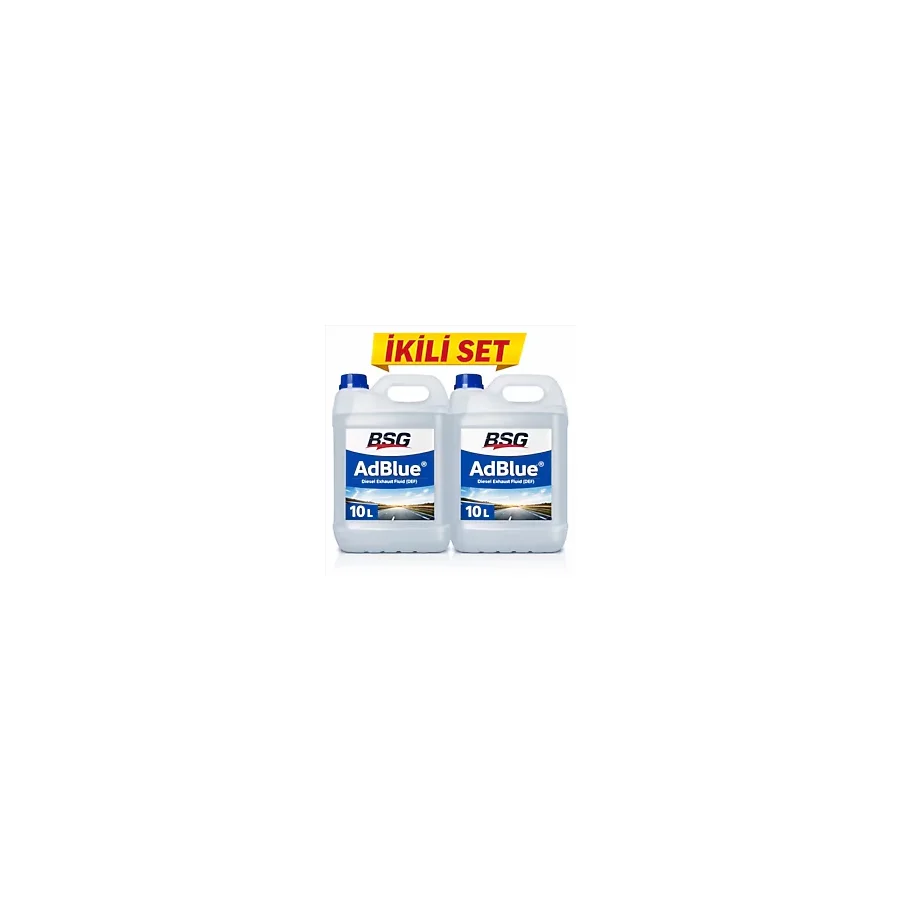 Adblue 10 Lt İkili Set Dizel Egzoz Sıvısı Dpf Toplam 20 L