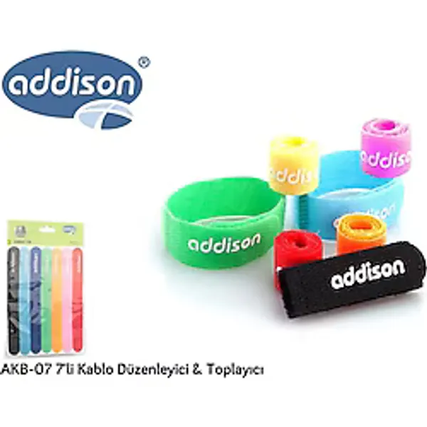 Addison Akb-06 6'Lı Kablo Düzenleyici - Toplayıcı