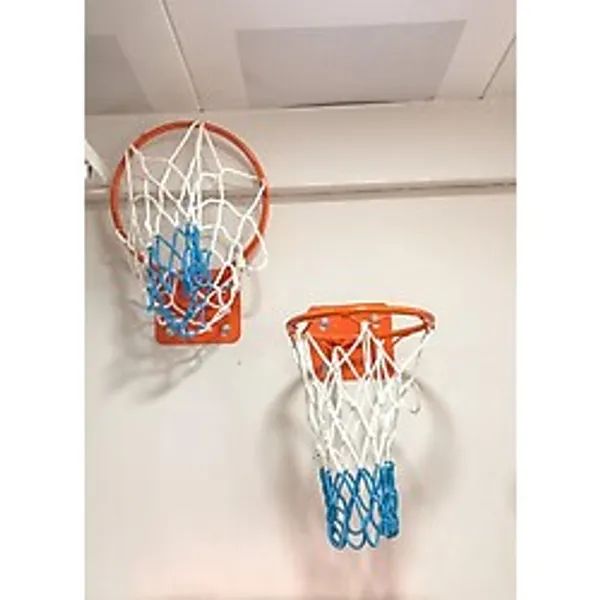 Adelinspor Basketbol Filesi 4 Mm Floş İp İki Renk 10 Çift ( 20 Adet)