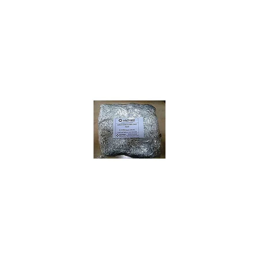 adelinspor Futbol Kale Filesi 4 mm Kord İpi 5,50 x 2,20 x 0,8 m