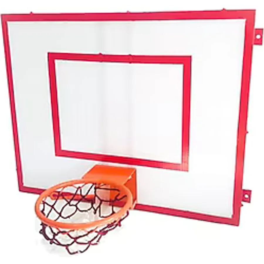 Adelinspor Mini Basketbol Potası 80 x 100 cm 10 mm Beyaz