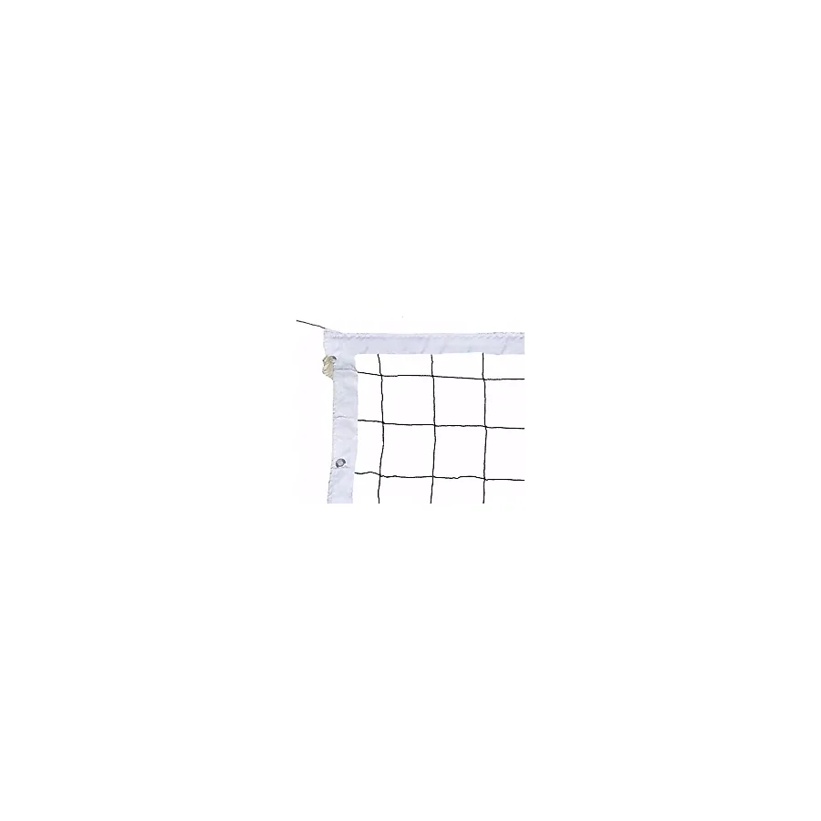 Adelinspor Silver Voleybol Filesi (Ağı) 6,5 m , 4 Tarafı Bantlı, 3 mm Çelik Halatlı, 3 mm Polyamid İp File